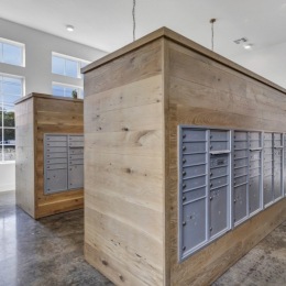 well lit mail center